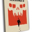 Resistance 3 Video Game Cool Art Artwork WALL  20x16 inch FRAMED CANVAS PRINT