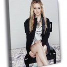 Hilary Duff Actress Pop Music Singer WALL  20x16 inch FRAMED CANVAS PRINT