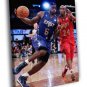 Lebron James East All-Star Game Basketball  20x16 inch FRAMED CANVAS WALL PRINT