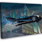 Awesome Batmobile Gotham Batman Cool Rare Art  20x16 inch FRAMED CANVAS WALL PRINT