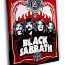 Black Sabbath Painting Art Rock Band Group WALL  20x16 inch FRAMED CANVAS PRINT