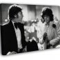 John Lennon Mick Jagger Retro Music WALL 20x16 inch FRAMED CANVAS PRINT