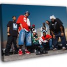Wu-Tang Clan Group Band Members Hip-Hop Music Rap WALL  20x16 inch FRAMED CANVAS PRINT