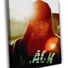 Lil Wayne Incredible Rare Portrait Hat Hip-Hop WALL  20x16 inch FRAMED CANVAS PRINT