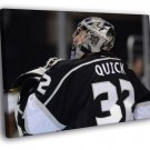 Jonathan Quick Los Angeles Kings Goaltender  20x16 inch FRAMED CANVAS WALL PRINT