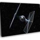 TIE Fighter Starfighter Space Star Wars Art  20x16 inch FRAMED CANVAS WALL PRINT