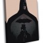 Batman Dark Knight Cool Art Artwork WALL  20x16 inch FRAMED CANVAS PRINT