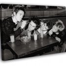 Sex Pistols John Lydon Sid Vicious Steve Jones Cook WALL  20x16 inch FRAMED CANVAS PRINT