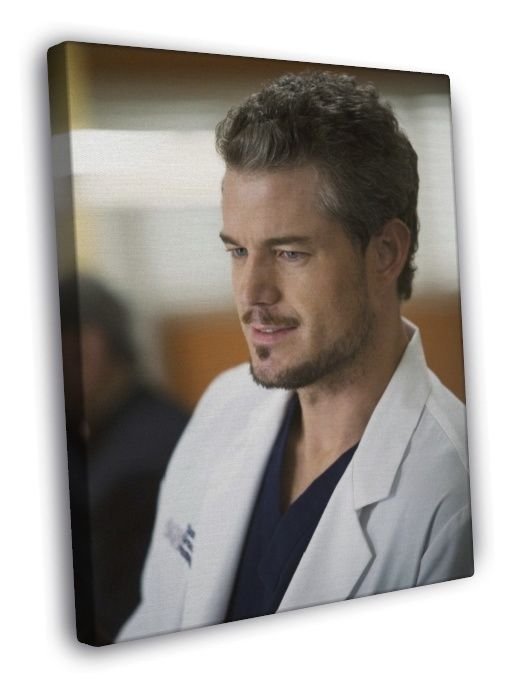 Grey's Anatomy Mark Sloan Eric Dane Tv Series  20x16 inch FRAMED CANVAS WALL PRINT