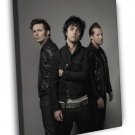 Green Day Punk Rock Band Music  20x16 inch FRAMED CANVAS WALL PRINT