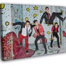 Big Time Rush Pop Band Music Group  20x16 inch FRAMED CANVAS WALL PRINT