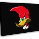 Woody Woodpecker Cool Cartoon Art  20x16 inch FRAMED CANVAS WALL PRINT