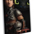 How To Train Your Dragon 2 Awesome Movie  20x16 inch FRAMED CANVAS WALL PRINT