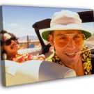 Fear and Loathing in Las Vegas Movie Johnny Depp WALL  20x16 inch FRAMED CANVAS PRINT