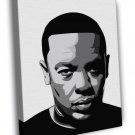 Dr. Dre Portrait Art Andre Young Rapper Gangsta Rap  20x16 inch FRAMED CANVAS WALL PRINT