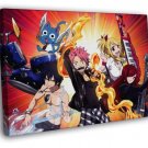 Fairy Tail Music Anime Manga Art WALL  20x16 inch FRAMED CANVAS PRINT