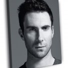 Adam Levine Hot Portrait Pop Music Singer BW WALL  20x16 inch FRAMED CANVAS PRINT