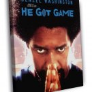 Denzel Washington He Got Game Movie Spike Lee  20x16 inch FRAMED CANVAS WALL PRINT