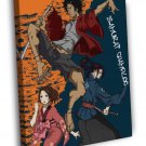 Samurai Champloo Characters Cool Jump Anime Manga Art WALL  20x16 inch FRAMED CANVAS PRINT