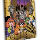Scooby-Doo! Mummy Cool Cartoon Art WALL  20x16 inch FRAMED CANVAS PRINT