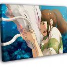 Spirited Away Beautiful Amazing Anime Beautiful Manga WALL  20x16 inch FRAMED CANVAS PRINT