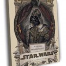 Darth Vader Steampunk Star Wars Art Artwork  20x16 inch FRAMED CANVAS WALL PRINT