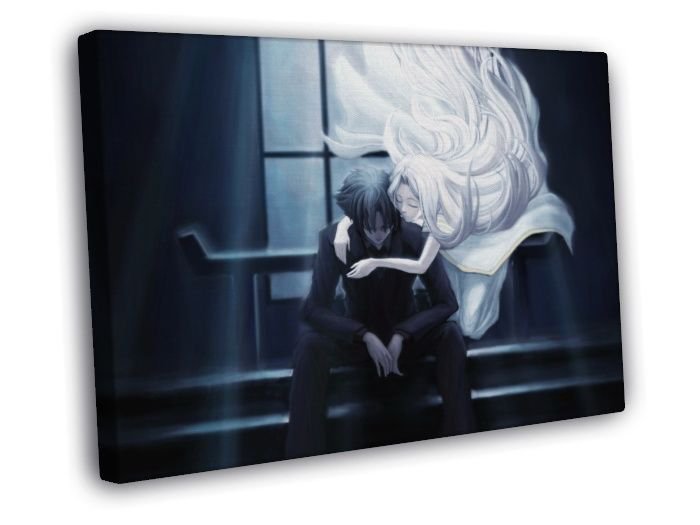 Fate Zero Irisviel Kiritsugu Anime Manga Art Fate/Zero WALL  20x16 inch FRAMED CANVAS PRINT