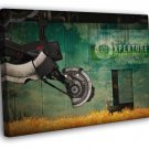 Portal 2 GLaDOS Aperture Science Laboratories  20x16 inch FRAMED CANVAS WALL PRINT