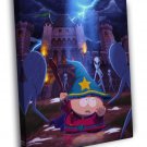 South Park The Stick Of Truth Aliens Cool Art  20x16 inch FRAMED CANVAS WALL PRINT