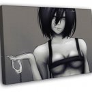 Attack on Titan Shingeki no Kyojin Mikasa Ackerman Hot WALL  20x16 inch FRAMED CANVAS PRINT