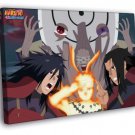 Naruto Madara Uchiha Senju Gedo Statue Anime  20x16 inch FRAMED CANVAS WALL PRINT