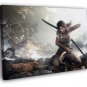 Tomb Raider Lara Croft Video Game  20x16 inch FRAMED CANVAS WALL PRINT