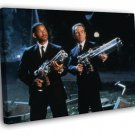 Men in Black 1997 Movie Tommy Lee Jones Will Smith WALL  20x16 inch FRAMED CANVAS PRINT