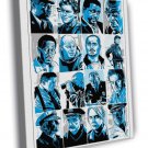 The Wire Cast Characters TV Series Art WALL  20x16 inch FRAMED CANVAS PRINT