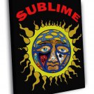 Sublime Logo Ska Punk Band Music Art  20x16 inch FRAMED CANVAS WALL PRINT