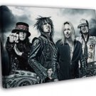 Motley Crue Mick Mars Nikki Sixx Vince Neil Tommy Lee  20x16 inch FRAMED CANVAS WALL PRINT