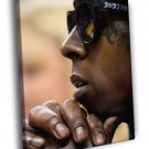 Lil Wayne Portrait Hip Hop Rap Music Rare  20x16 inch FRAMED CANVAS WALL PRINT