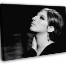 Barbra Streisand Young Beautiful Retro  20x16 inch FRAMED CANVAS WALL PRINT