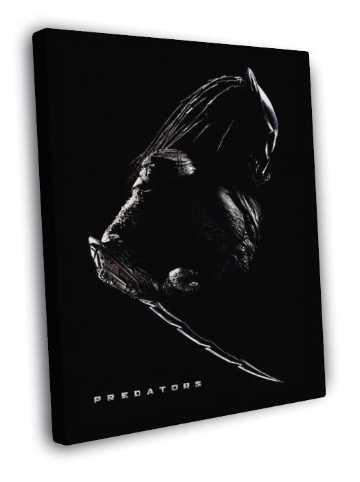 Predators Awesome Movie Sci-Fi Art WALL  20x16 inch FRAMED CANVAS PRINT