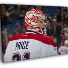 Carey Price Montreal Canadiens Goaltender  20x16 inch FRAMED CANVAS WALL PRINT