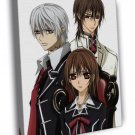 Vampire Knight Zero Kiryu Kaname Kuran Yuki Cross Art  20x16 inch FRAMED CANVAS WALL PRINT