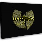 Wu-Tang Clan Logo Text Lyrics Hip-Hop Music Rap  20x16 inch FRAMED CANVAS WALL PRINT