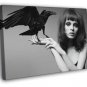 Karen Elson Portrait Music Singer BW  20x16 inch FRAMED CANVAS WALL PRINT