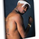 2Pac Tupac Amaru Shakur Tattoos Rapper Hip-Hop Rap WALL  20x16 inch FRAMED CANVAS PRINT