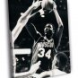 Hakeem Olajuwon Houston Rockets Retro Vintage WALL 20x16 inch FRAMED CANVAS PRINT