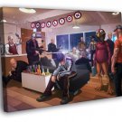 Hitman Characters Video Game  20x16 inch FRAMED CANVAS WALL PRINT