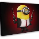 Despicable Me 2 Minion Hitman Cool Funny Movie  20x16 inch FRAMED CANVAS WALL PRINT