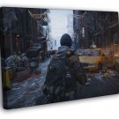 Tom Clancy's The Division Video Game Art  20x16 inch FRAMED CANVAS WALL PRINT