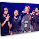 Mindless Behavior Pop Band Music  20x16 inch FRAMED CANVAS WALL PRINT