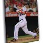 Mike Trout Los Angeles Angels of Anaheim 20x16 inch FRAMED CANVAS WALL PRINT